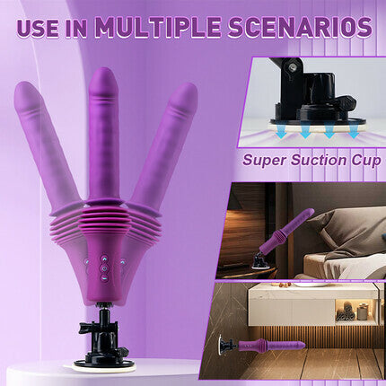 Powerful 145 Inch Thrusting Dildo Machine 11.81 Inch