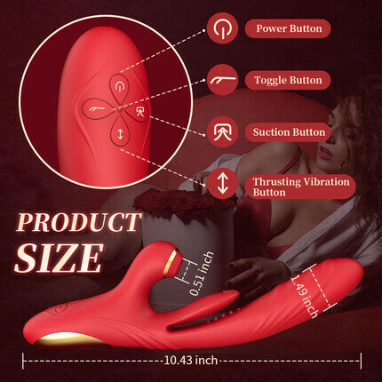 Reverie - Thrusting Sucking Vibrator AcmeJoy Reverie - Thrusting Sucking Vibrator AcmeJoy