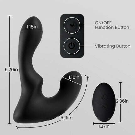 Acmejoy - 9-Pattern Vibration Prostate Massager