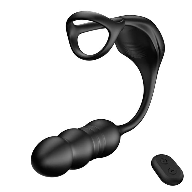 Mike - 9 Thrusting & Vibrating Wearable Prostate Massager with Cock ring