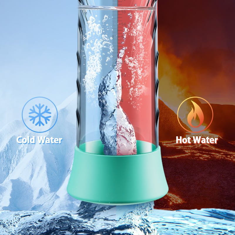 GigaGrow- Acmejoy 5 Suction & Manual Air Pressure 2 IN 1  for ED Treatment Penis Pump