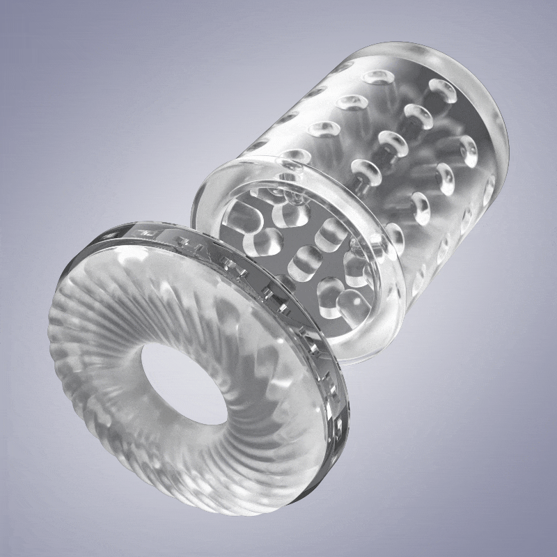 Aisia-4 Suction 5 Thrusting Rotating 3 in 1 Sex Stroker