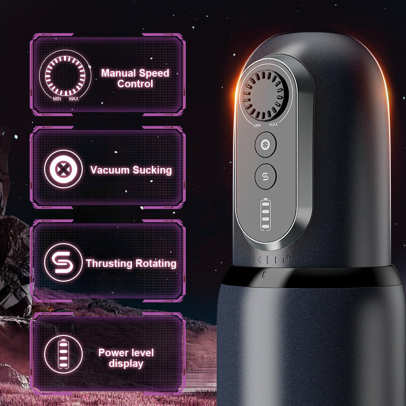 ARMOR - CVT Control Sucking Thrusting Rotating Erection Aid Male Stroker
