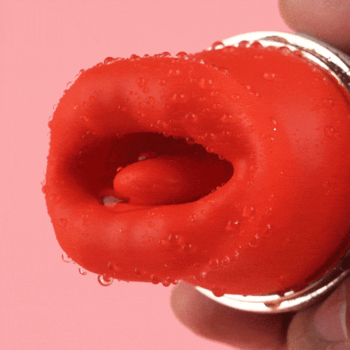 Acmejoy Cherry 10 Licking & Biting & Vibrating Tongue Vibrator
