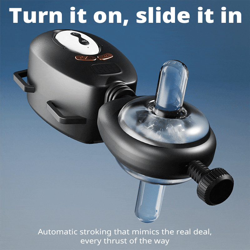 LustGear - Belt-Driven Wearable Vibrating Stroker