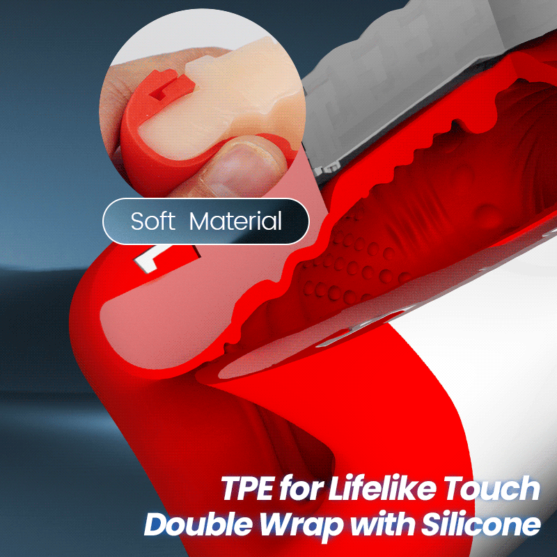 Acmejoy - Leten 10 Vibrations Deep Throat Air Control Vacuum Sucking Blowjob Masturbator Male Stroker