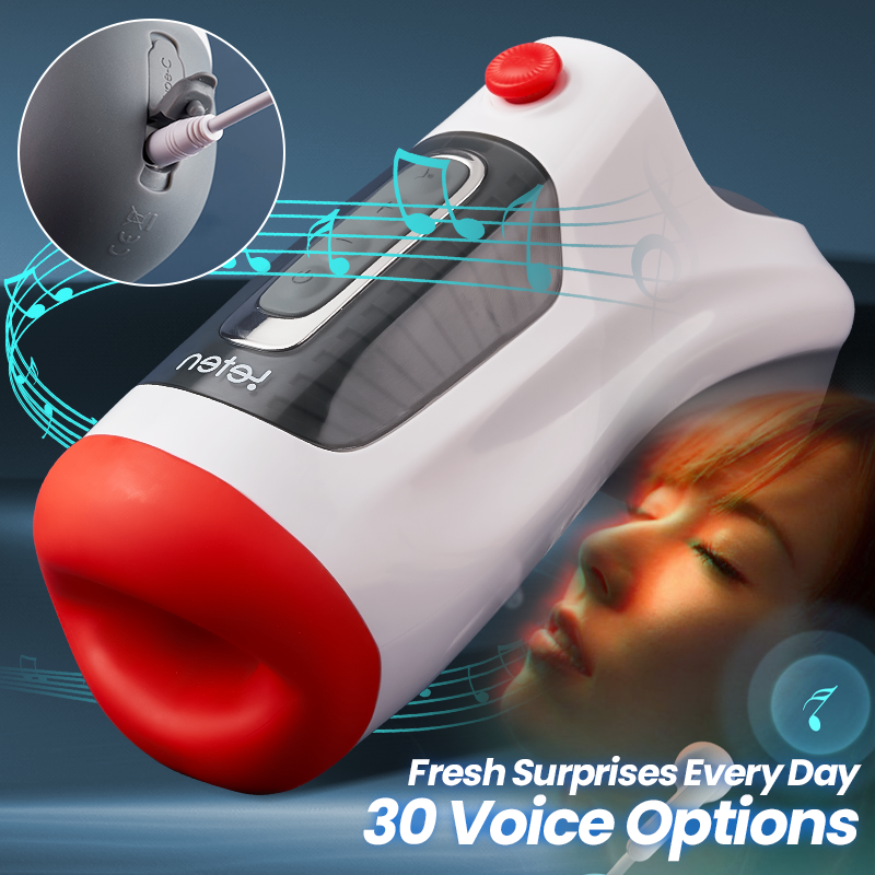 Acmejoy - Leten 10 Vibrations Deep Throat Air Control Vacuum Sucking Blowjob Masturbator Male Stroker