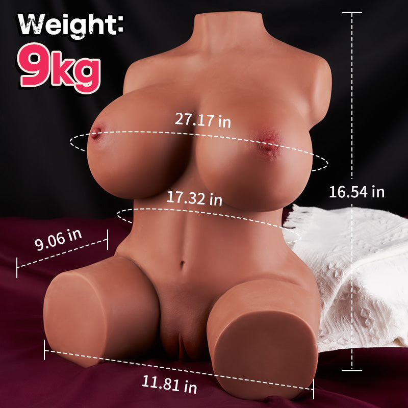 Campbel - Big Butt Sex Doll With Realistic Breasts Pocket Pussy