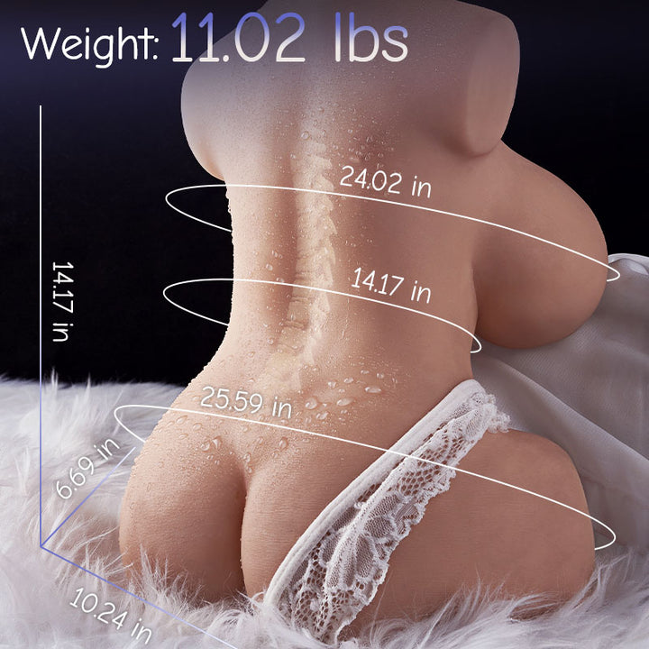 Kira - Automatic Maid Realistic Sex Doll Torso 10.76 lbs Vibrating & AcmeJoy Kira - Automatic Maid Realistic Sex Doll Torso 10.76 lbs Vibrating & AcmeJoy