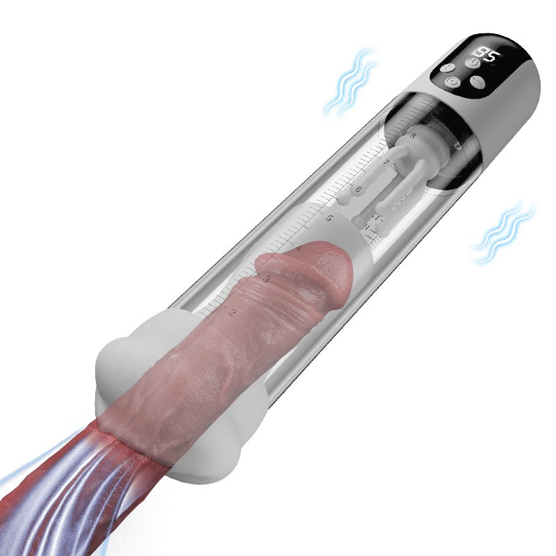 Wave - 5 Suction Modes  9 Vibration Modes  Vacuum Suction  Glans Massager   Penis Pump