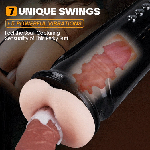 Flapper - Lifelike Hips Swinging Squeezing Sucking Vibrating Male Stroker