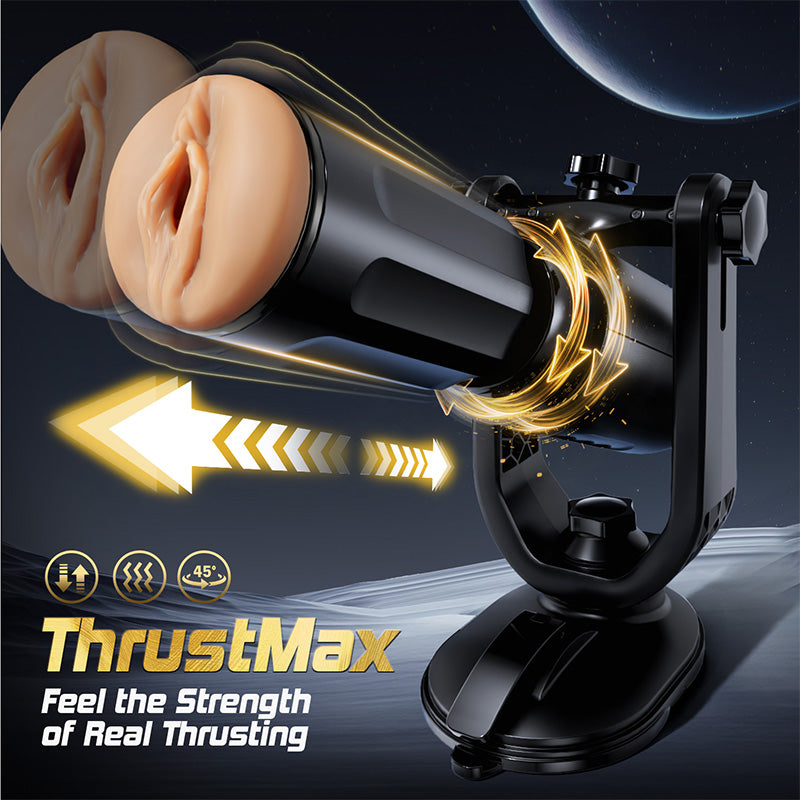 ThrustMax - Hands Free Use Cupsland Fully Automatic Masturbation Cup (with stand)