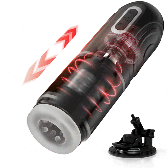 Chainsaw - Telescopic Rotation Male Stroker