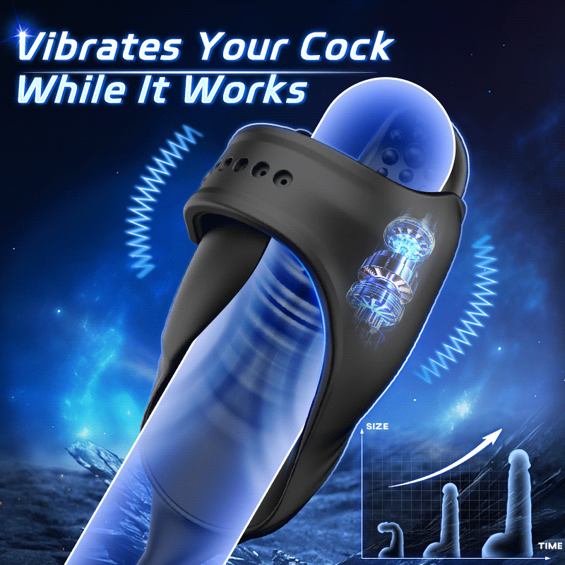 Arthur - Thrusting & Vibrating Glans Trainer for Intense Penis and Anal Stimulation