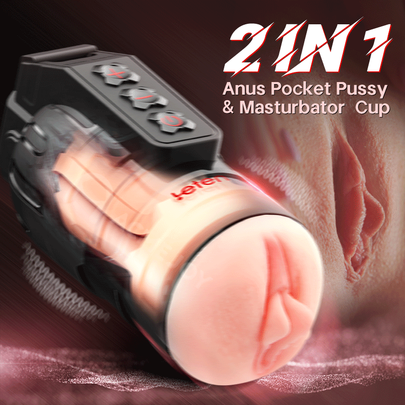 Flash - 10 Vibrating Male Masturbator Stroker With Voice Mode, APP Control
