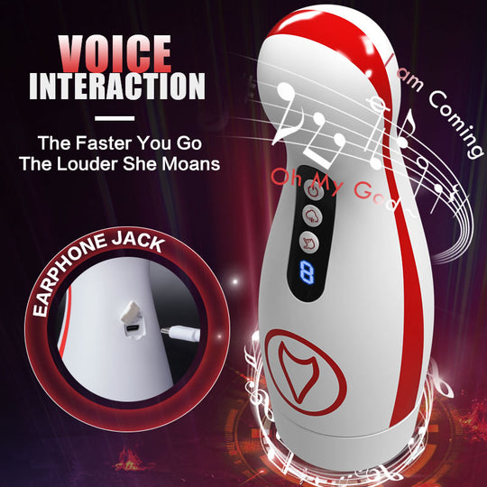 Kama - Automatic Male Masturbator Suction & Vibration Stroker for Men