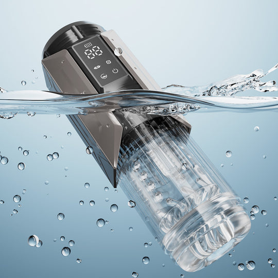 King - 100% Waterproof 4 IN 1 Automatic Male Stroker for Men