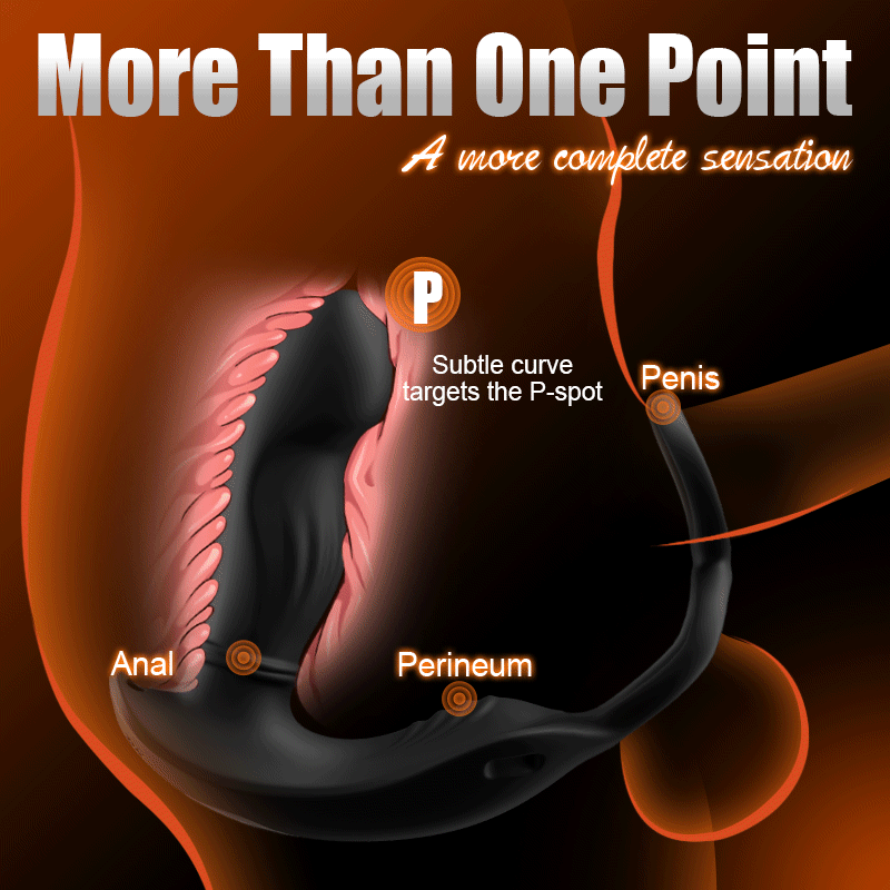 Hugo - Wearable Thrusting Prostate Massager with Straps APP & Remote Dual Control