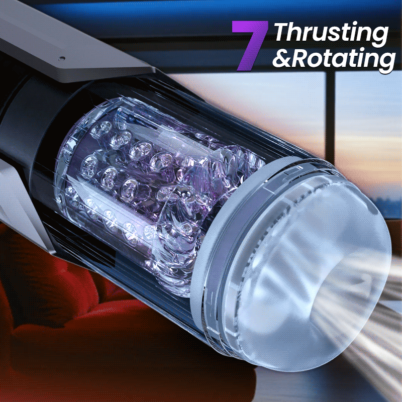 Acmejoy King - 100% Waterproof 4 IN 1 Masturbation Cup