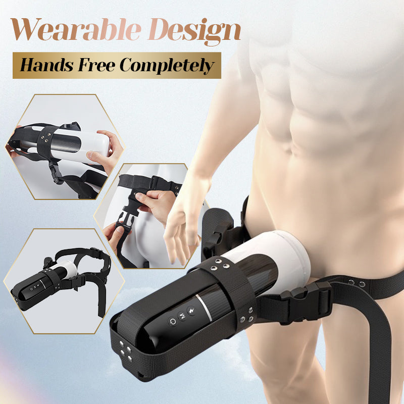 Panther - Wearable Thrusting Heating Masturbator