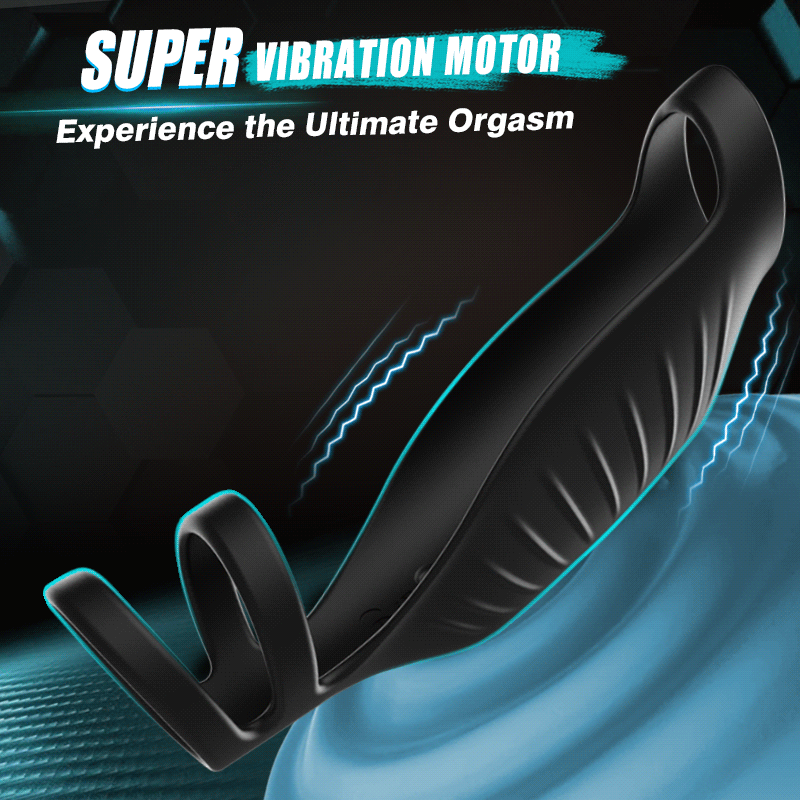 SemenSentry - Vibrating 2 IN 1 Cock Ring