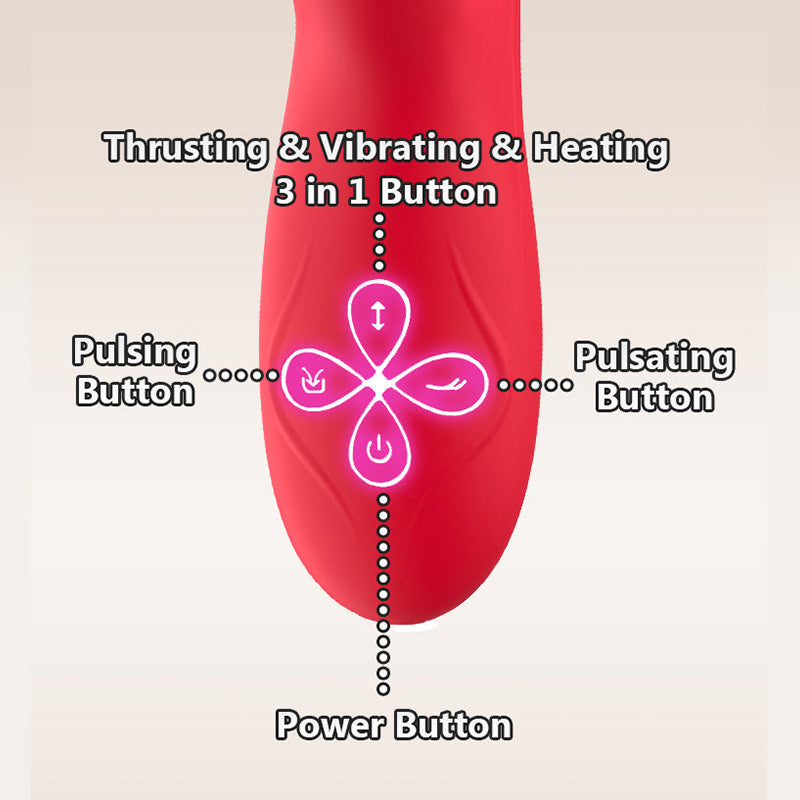 Acmejoy 3 Thrusting & Vibration 7 Sucking 10 Tapping G Spot Vibrator