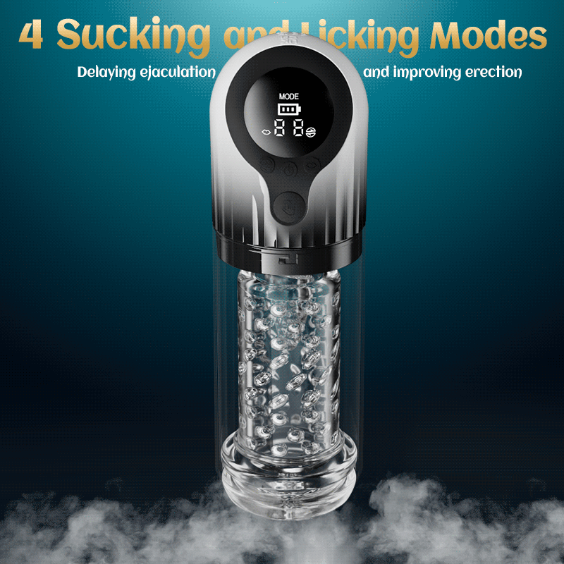 Vortex Male Stroker - Acmejoy X Bestvibe Collaboration 4 Strong Suction One-Key Burst 9 Rotations Easy to Clean with Free Lubricant