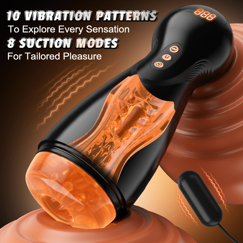 SolaceX - Intense Suction & Vibration Pleasure Male Stroker Masturbator