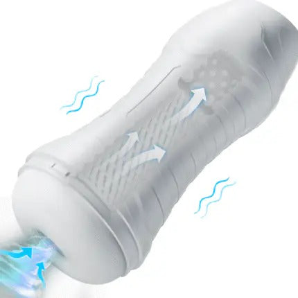 STARK 3 Sucking and Vibrating Masturbators Electric Pocket Pussy Male –  AcmeJoy