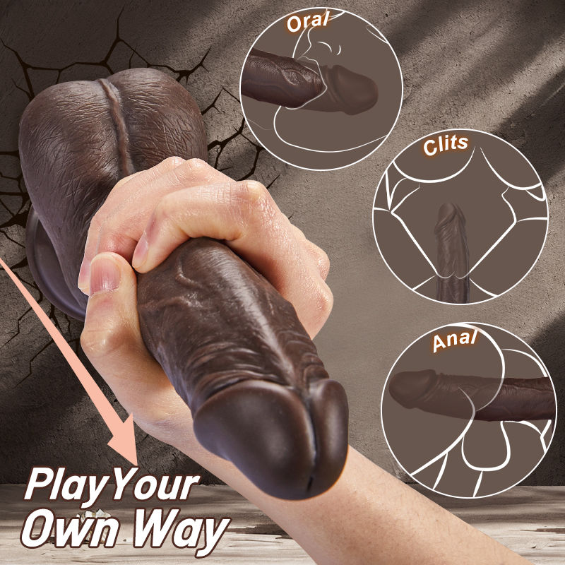 Wilson - 8.7 Inch Remote Control 5 Thrusting 10 Vibrating Rotating Dildo