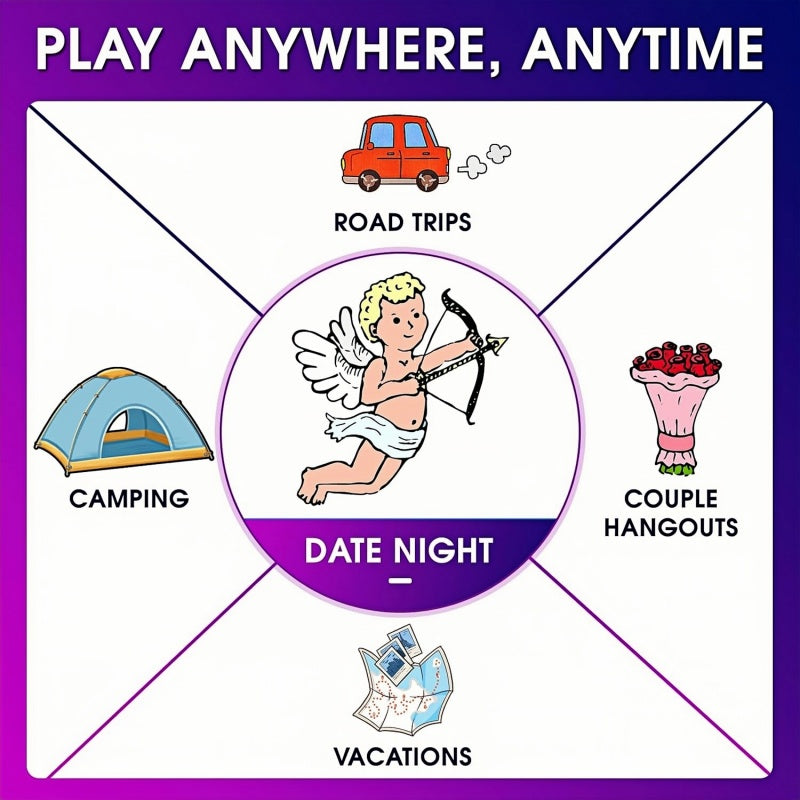 Acmejoy- Sex Game Position Cards Bedroom Battle Cards Date-Night Fun Couple Poker Games Improve Relationship