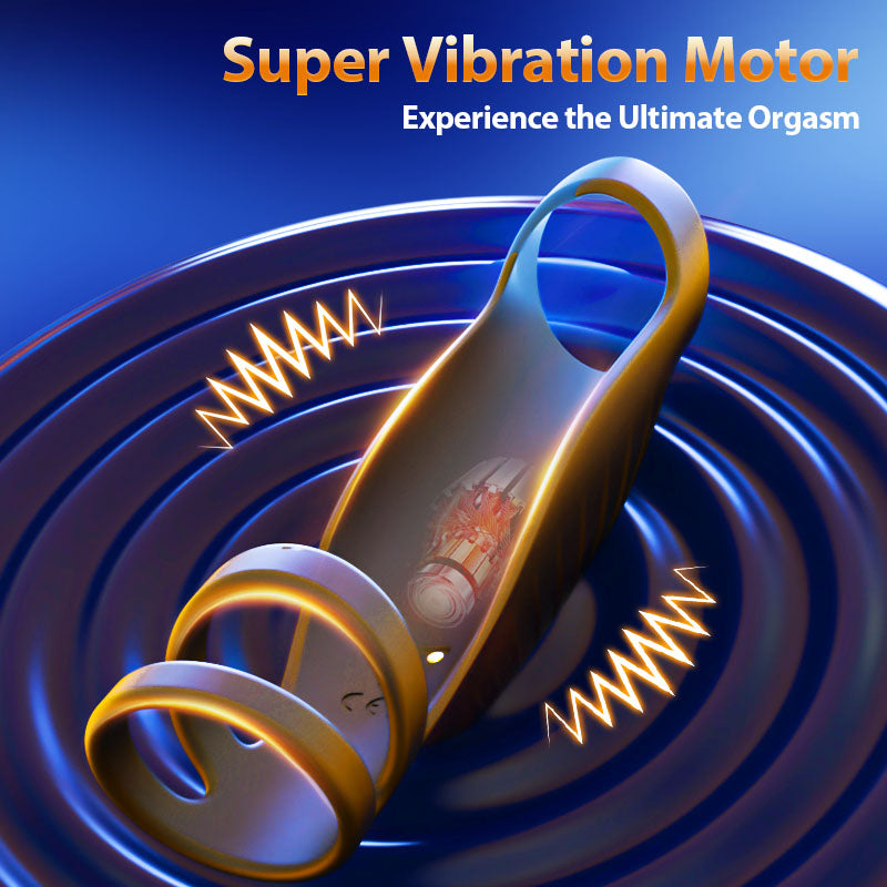 SemenSentry - Vibrating 2 IN 1 Cock Ring