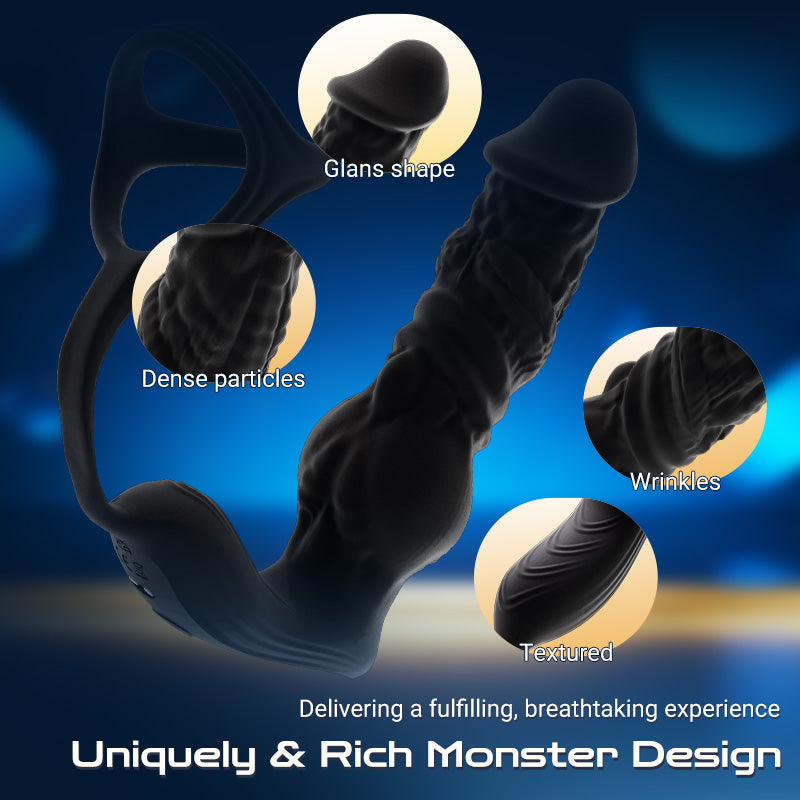 Leonidas – Upgrade Fast Thrusting 6-in-1 Prostate Massager with Remote Control and APP