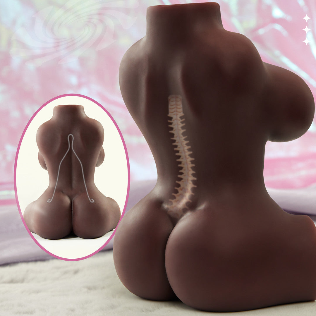 【Pre-sale until April 23】Leni - Sensual Dual-Channel Sex Torso with Soft TPE Body & Intense Internal Sex Doll