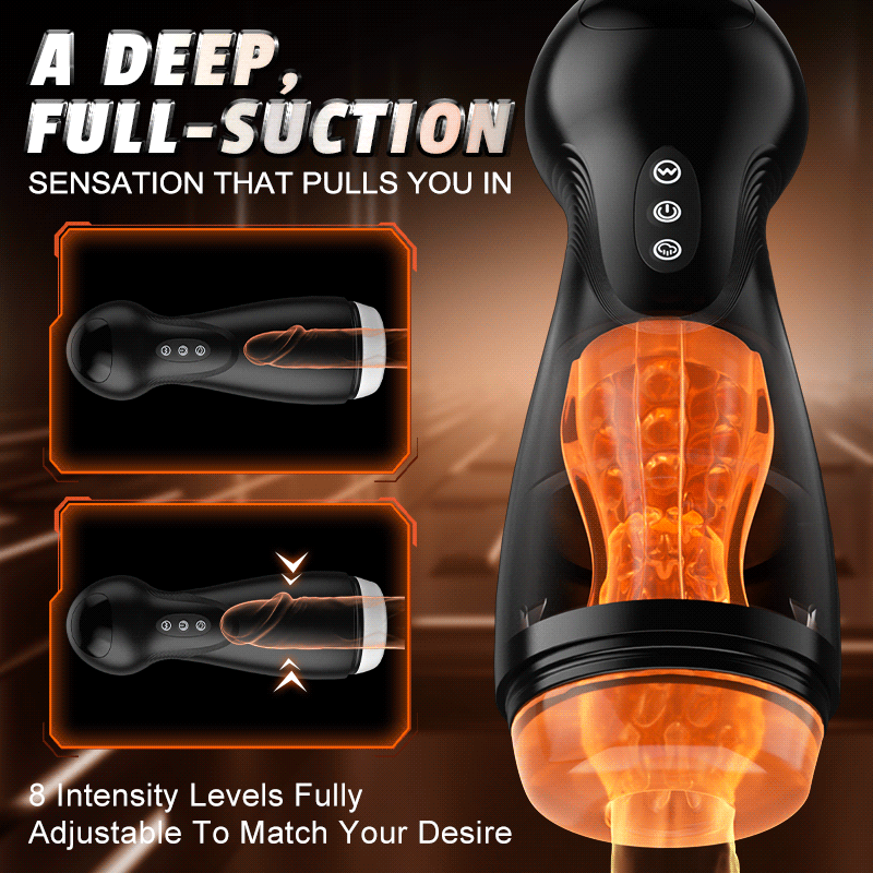 SolaceX - Intense Suction & Vibration Pleasure Male Stroker Masturbator