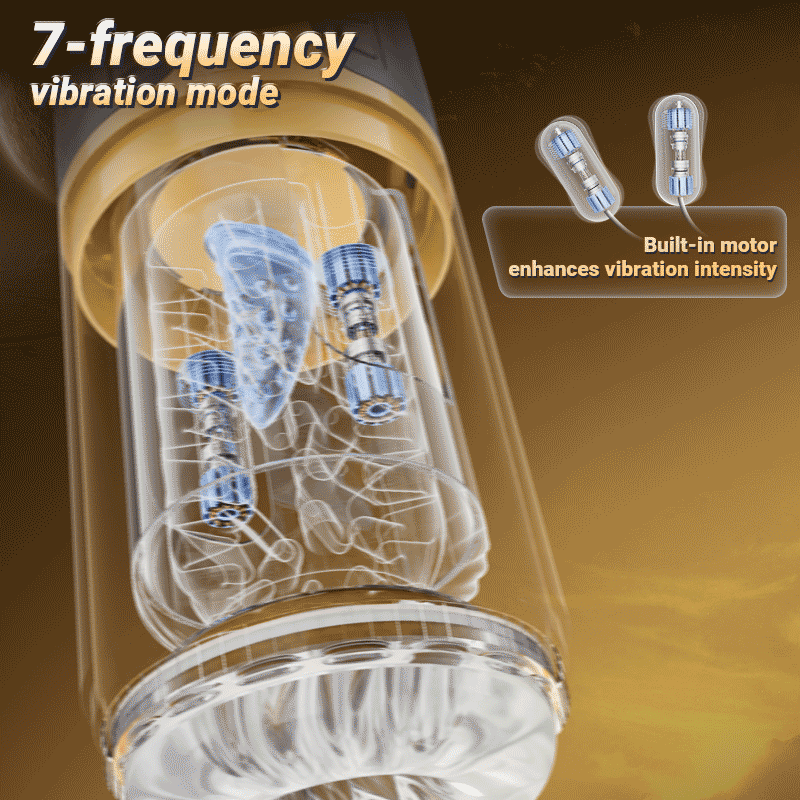 CREAMPIE - 5 IN 1 Licking Massage Thrust Rotation Vibrating Burst Stroker