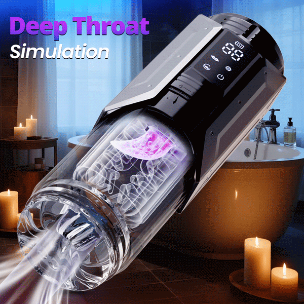 Acmejoy King - 100% Waterproof 4 IN 1 Masturbation Cup
