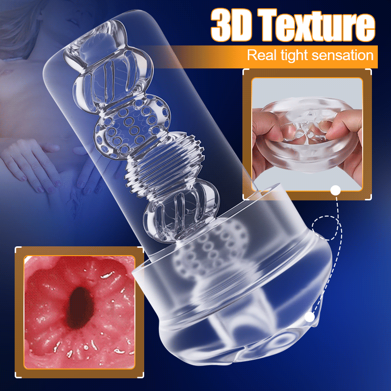 Acmejoy – 3 Suctions 6 Vibrations Lifelike Feeling Long-Lasting Pleasure Penis pumps