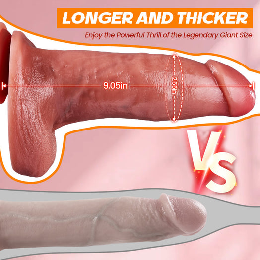 Acmejoy - Thick 3 IN 1 Multifunctional Dildo