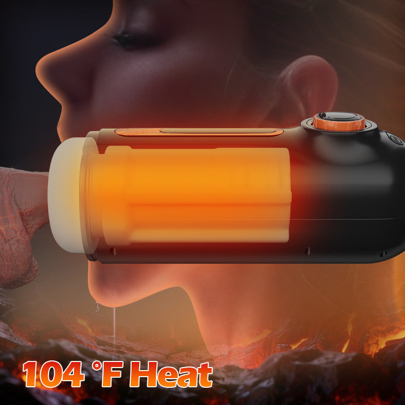 Alien - 6 IN 1 10 Vibrating & Thrusting with 4 Sucking Automatic Knob Adjusting Male Masturbator