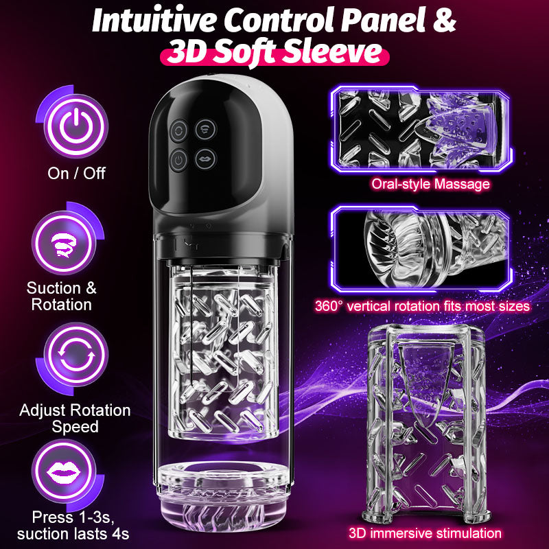 Vortex - Acmejoy Sucking Rotating Male Stroker Masturbator