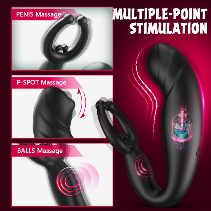 Rainstorm - Bead Massage Multifunctional 9 Vibrating Prostate Anal Plu AcmeJoy Rainstorm - Bead Massage Multifunctional 9 Vibrating Prostate Anal Plu AcmeJoy