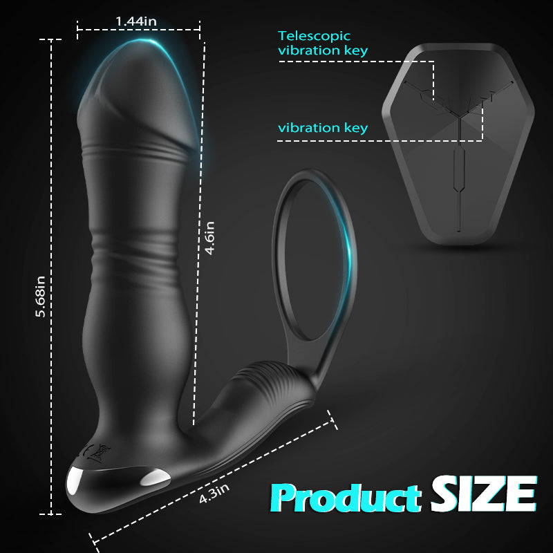 SPY - Thrusting Vibrating Prostate Massager
