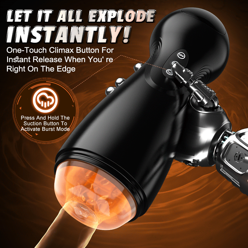 SolaceX - Intense Suction & Vibration Pleasure Male Stroker Masturbator