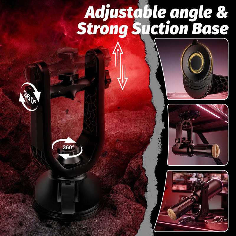 ThrustMax - Hands Free Use Cupsland Fully Automatic Masturbation Cup (with stand)