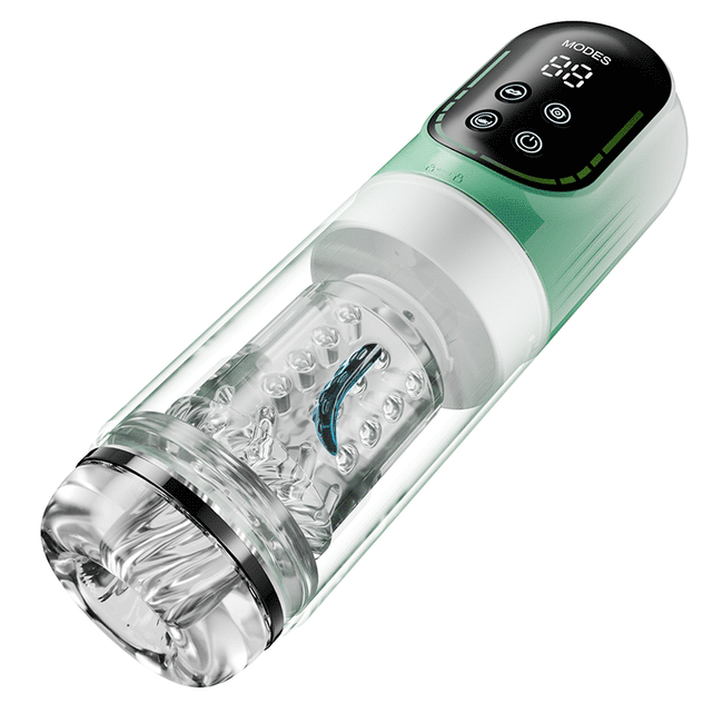Heaven - 5 in 1 Male Masturbator 7 Thrusting Rotation Suction Vibration & Licking Intelligent Control Stroker
