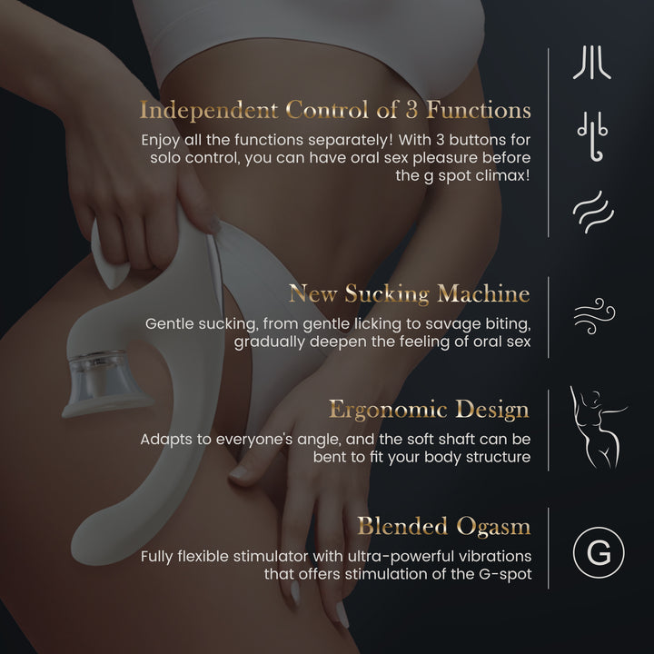 Sweetie Fox- Clitoral Arousal Tongue Licking Suction Vibration Triple AcmeJoy Sweetie Fox- Clitoral Arousal Tongue Licking Suction Vibration Triple AcmeJoy