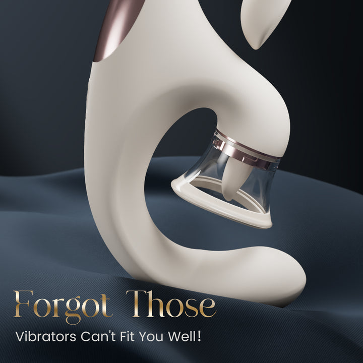 Sweetie Fox- Clitoral Arousal Tongue Licking Suction Vibration Triple AcmeJoy Sweetie Fox- Clitoral Arousal Tongue Licking Suction Vibration Triple AcmeJoy