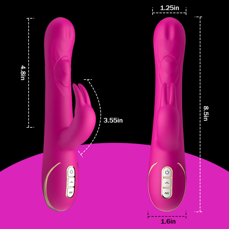 Acmejoy - Dual Tapping G-Spot Climax Rabbit Powerful Vibrator