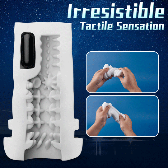 Acmejoy - Language Voice Male Stroker Masturbator With Heated Base, 5 Suction 10 Vibration